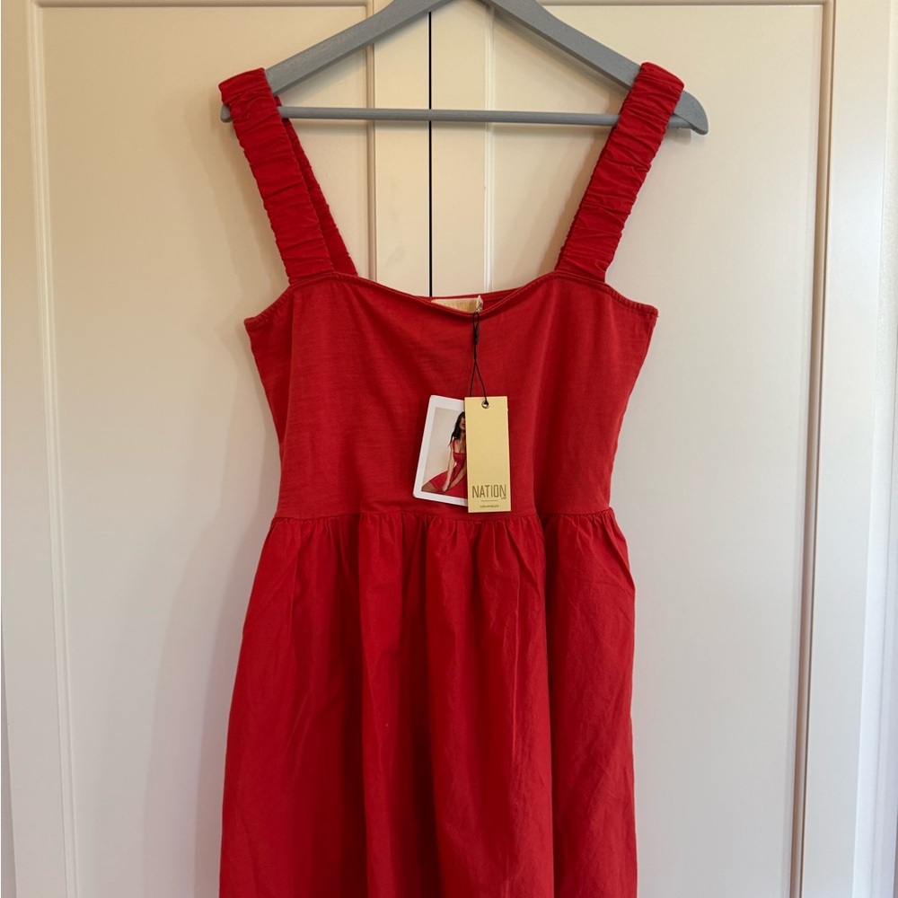 Nation LTD Red Casual Dress